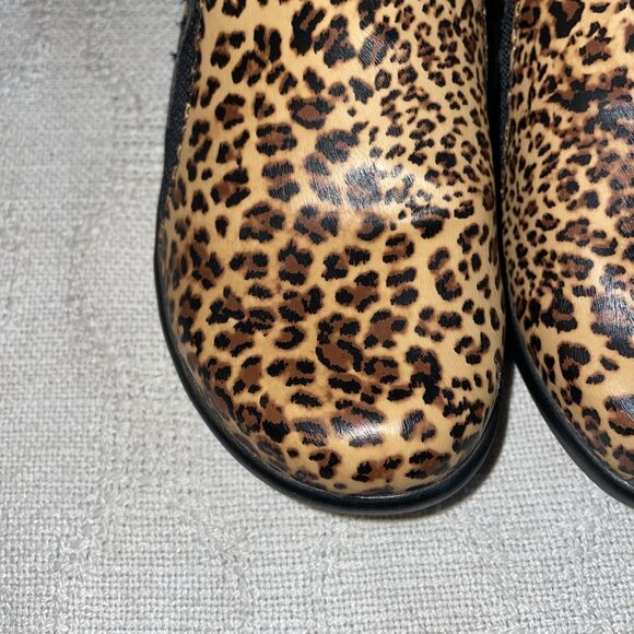 Alegria Women’s Casual Shoes Size 38 U.S. 7 M Tan Leopard Print Going Out Party - Picture 8 of 12